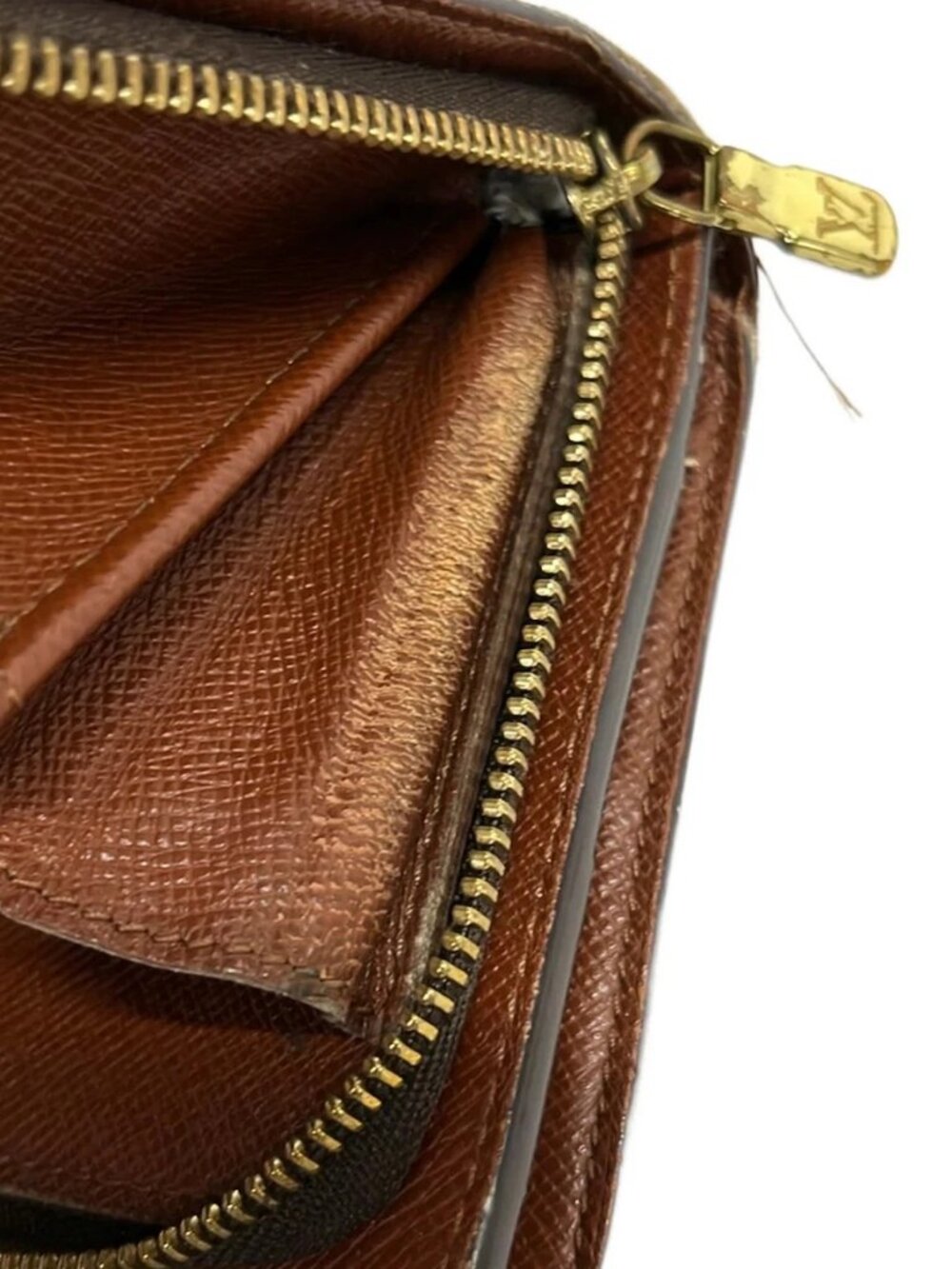 LOUIS VUITTON Compact Zipper Wallet M61667 Monogram - MI0041 Bifold Wallet - Picture 6 of 12